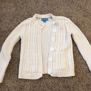Girls (kids) White Sweater